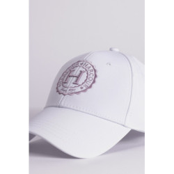 Casquette équitation Imperia Harcour blanc parme