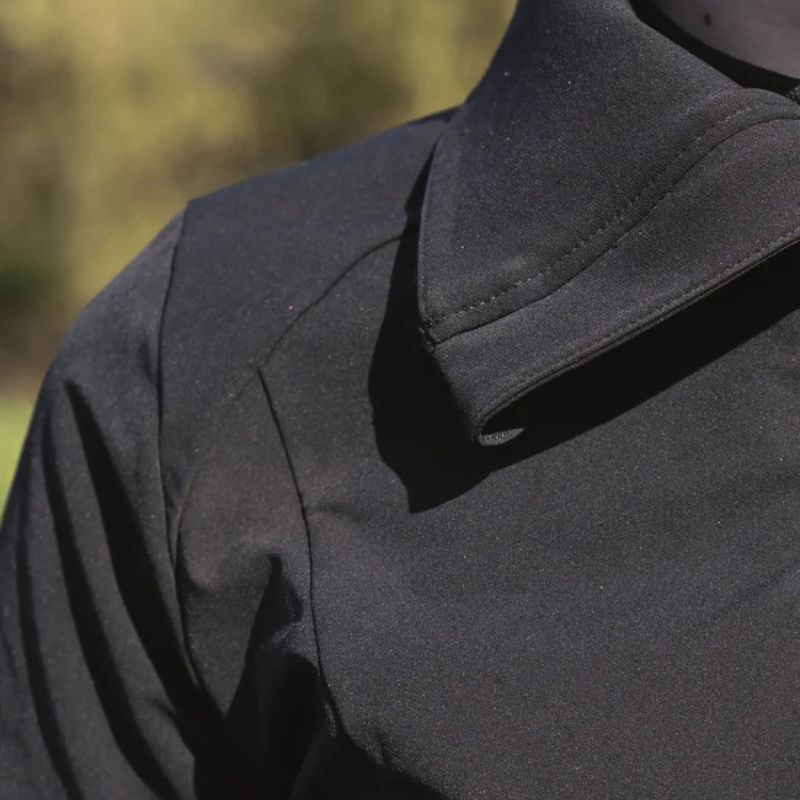 Veste équitation homme technique MerinoShield Aravolte noir