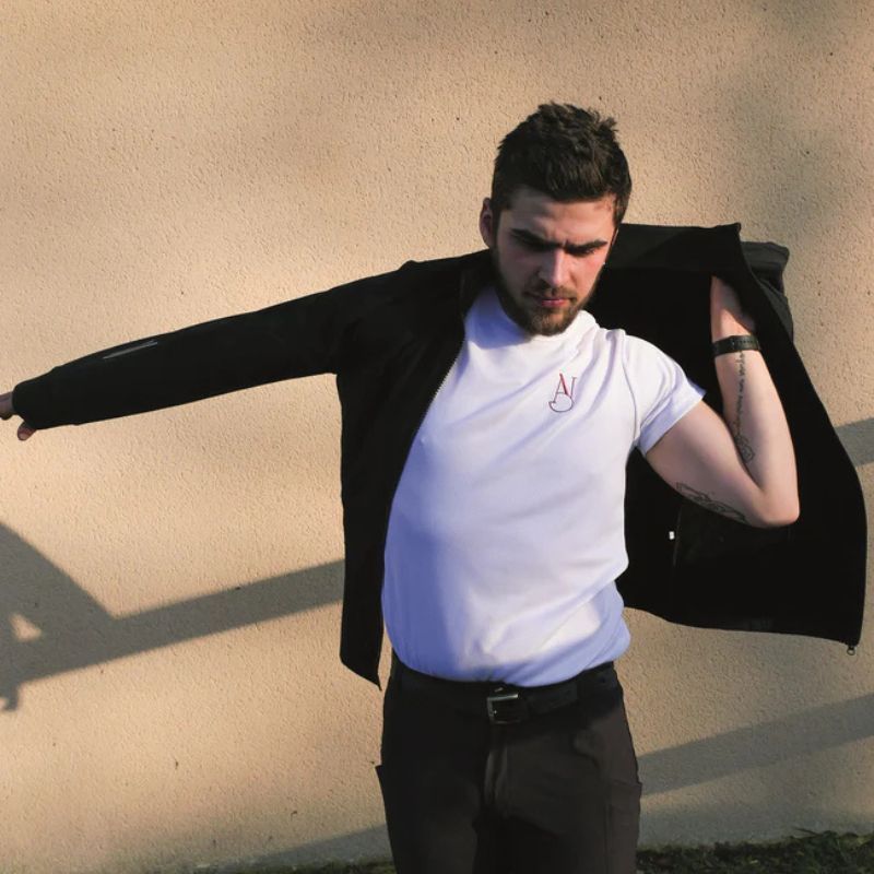 Veste équitation homme technique MerinoShield Aravolte noir