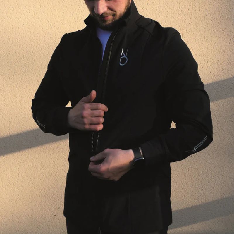 Veste équitation homme technique MerinoShield Aravolte noir