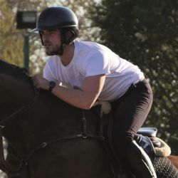 T-shirt équitation homme technique mesh Ara Aravolte blanc