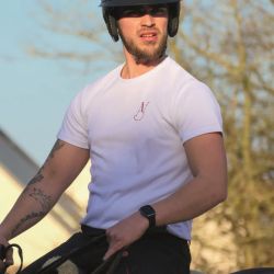 T-shirt équitation homme technique mesh Ara Aravolte blanc