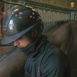 Tour de cou équitation unisexe Thermo Ara Aravolte noir
