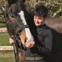 Polo équitation femme technique manches longues Thermo Ara Aravolte noir
