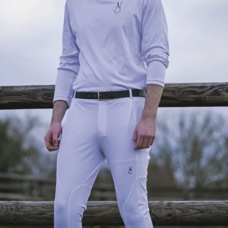 Pantalon concours équitation homme Physio Ara Aravolte blanc