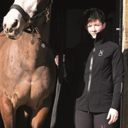 Veste équitation femme Technique MerinoShield Aravolte noir