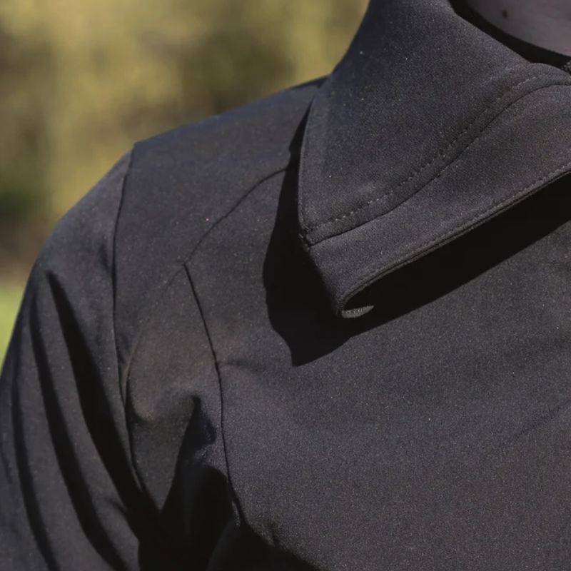 Veste équitation femme Technique MerinoShield Aravolte noir