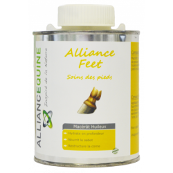 Alliance Feet Alliance Equine huile sabot nourrissante cheval 500ml pinceau