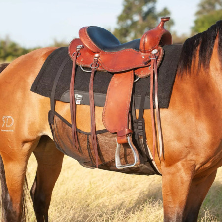 Protection ventrale anti-mouche cheval Quiet Ride Cashel