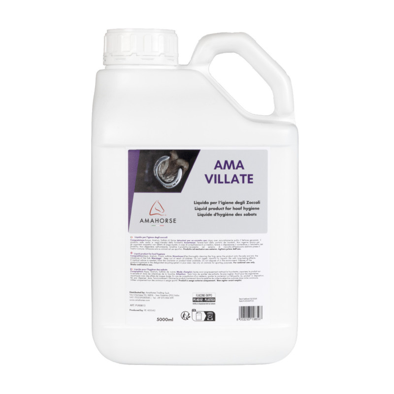 Bidon Ama Villate Amahorse 5L liqueur de Villate cheval