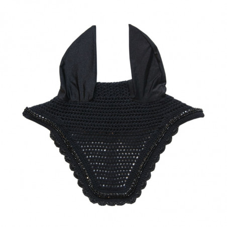 Bonnet cheval Wellington Stone Pearl Kentucky Horsewear noir - Le Paturon