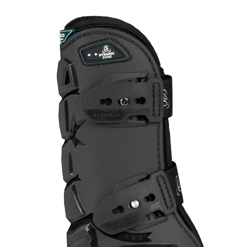Guêtres cheval Skeleton Dynamic Zone Acavallo noir
