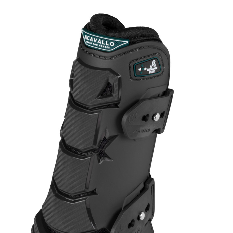 Guêtres cheval Skeleton Dynamic Zone Acavallo noir