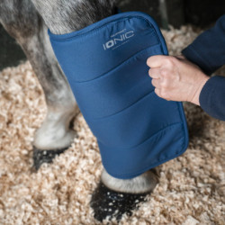 Sous-bandes cheval thérapeutiques Ionic Horseware bleu