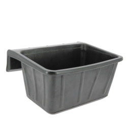Mangeoire cheval box caoutchouc 14L