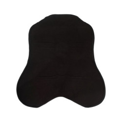 Dessus de selle cheval gel Acavallo Dri Lex Ortho Pubis noir