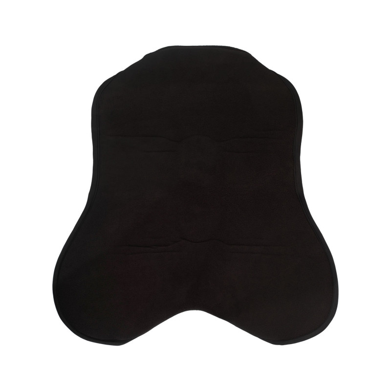 Dessus de selle cheval gel Acavallo Dri Lex Ortho Pubis noir