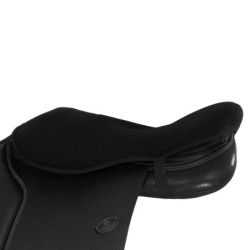 Dessus de selle cheval gel Acavallo Dri Lex Ortho Pubis noir