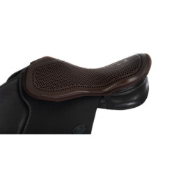 Dessus de selle cheval gel Acavallo Dri Lex 10mm marron