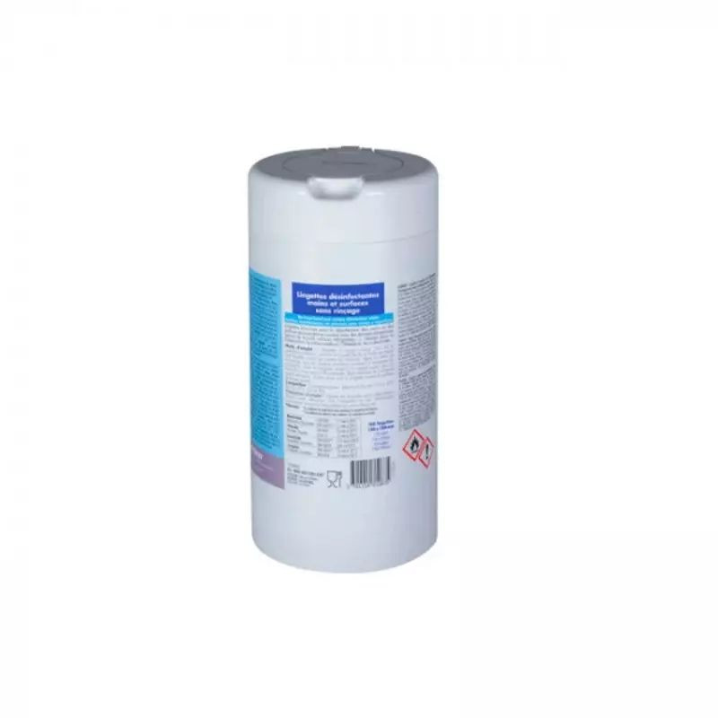 Lingettes désinfectantes écurie virucides mains et surfaces sans rinçage x100 - Date courte