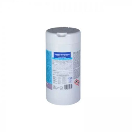 Lingettes désinfectantes écurie virucides mains et surfaces sans rinçage x100 - Date courte
