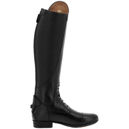 Bottes équitation à lacets cuir New Primera noir