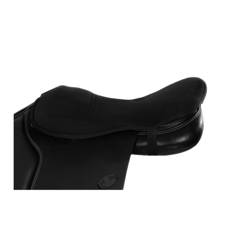 Dessus de selle cheval gel Acavallo Dri Lex Ortho Coccyx noir