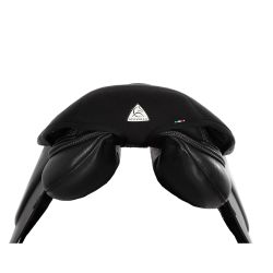Dessus de selle cheval gel Acavallo Dri Lex Ortho Coccyx noir