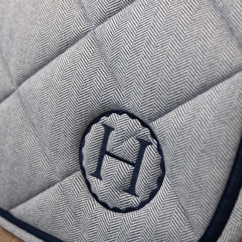 Tapis de selle cheval Charma Harcour chevrons