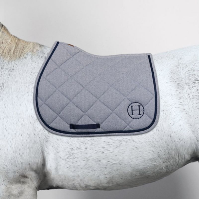 Tapis de selle cheval Charma Harcour chevrons