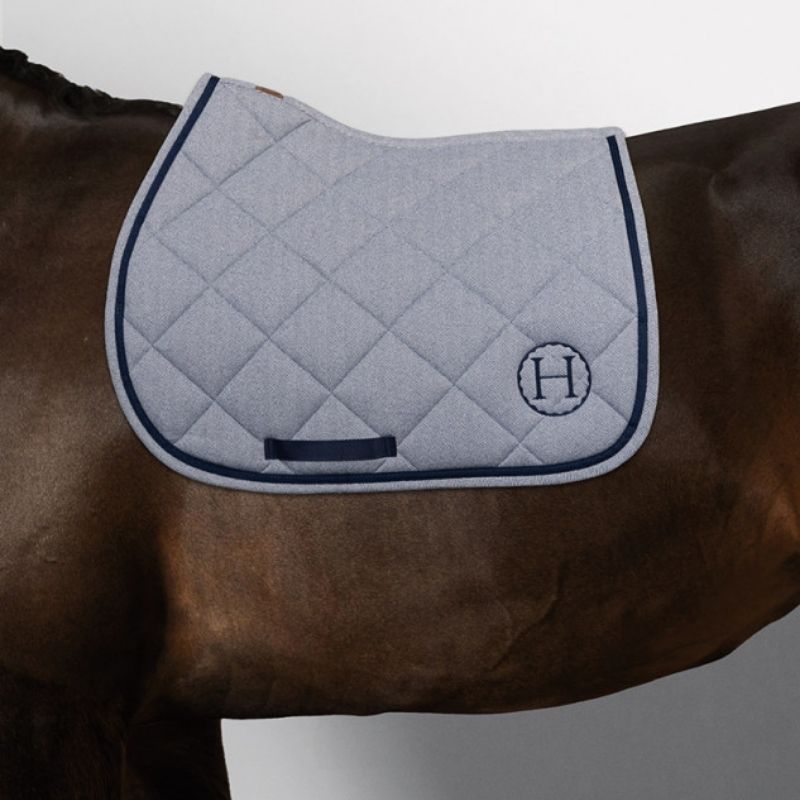Tapis de selle cheval Charma Harcour chevrons