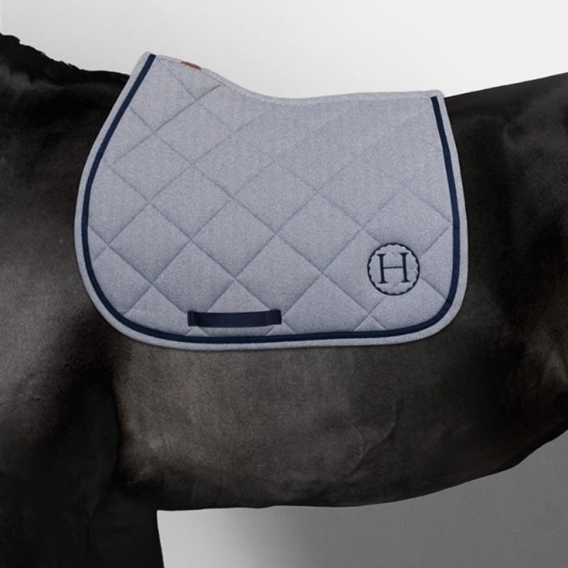 Tapis de selle cheval Charma Harcour chevrons