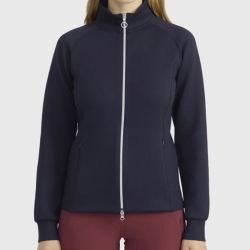 Sweat technique équitation femme Clotilde Harcour marine