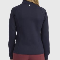 Sweat technique équitation femme Clotilde Harcour marine