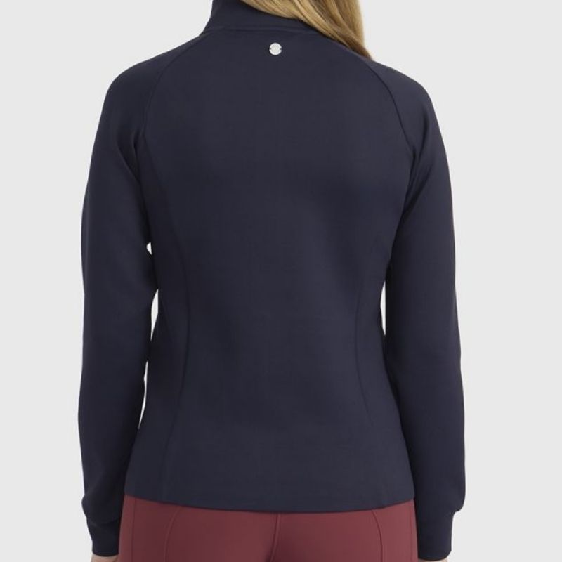 Sweat technique équitation femme Clotilde Harcour marine