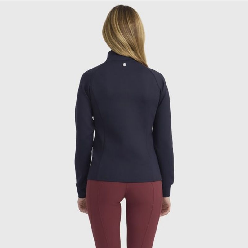 Sweat technique équitation femme Clotilde Harcour marine