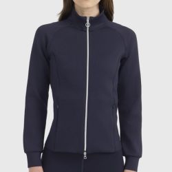 Sweat technique équitation femme Clotilde Harcour marine