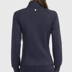 Sweat technique équitation femme Clotilde Harcour marine