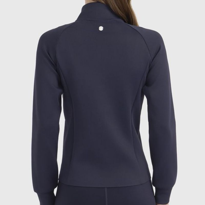 Sweat technique équitation femme Clotilde Harcour marine