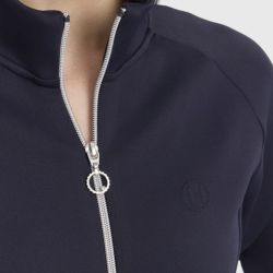 Sweat technique équitation femme Clotilde Harcour marine