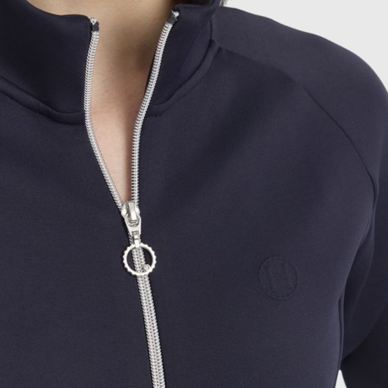 Sweat technique équitation femme Clotilde Harcour marine