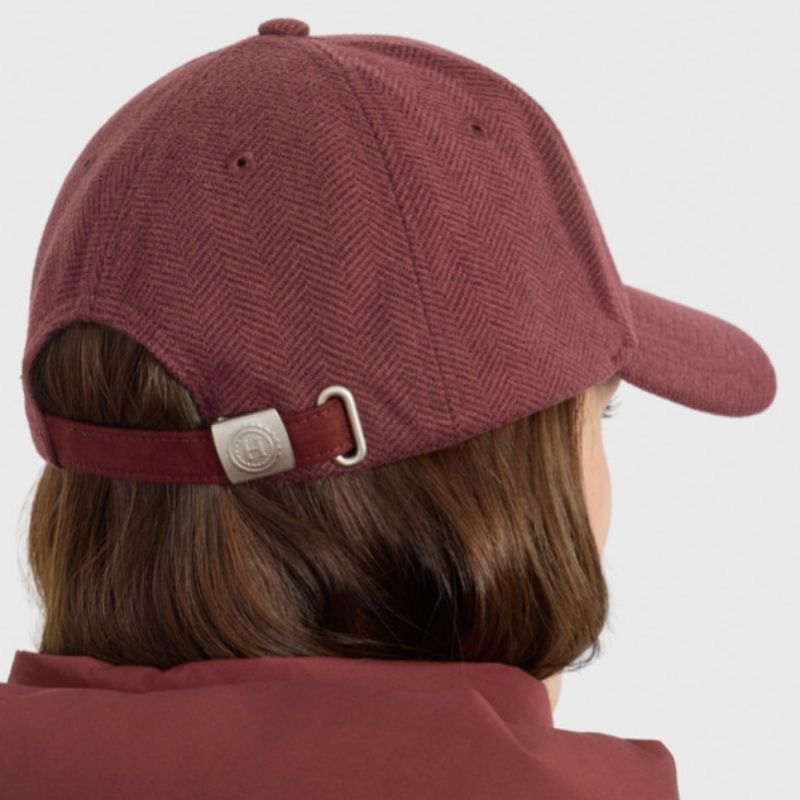 Casquette équitation Come Harcour vigne