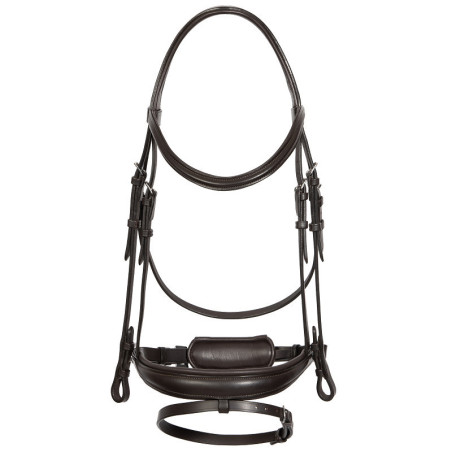 Bridon cheval cuir Soft Anatomic Harry's Horse marron
