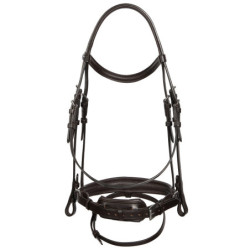 Bridon cheval cuir Soft Anatomic Harry's Horse marron