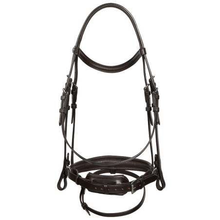 Bridon cheval cuir Soft Anatomic Harry's Horse marron
