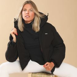 Doudoune équitation femme Royale GEM noir