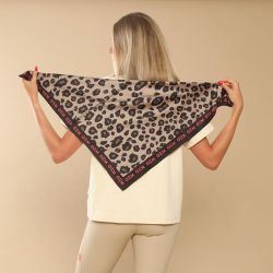 Foulard équitation Leopard GEM