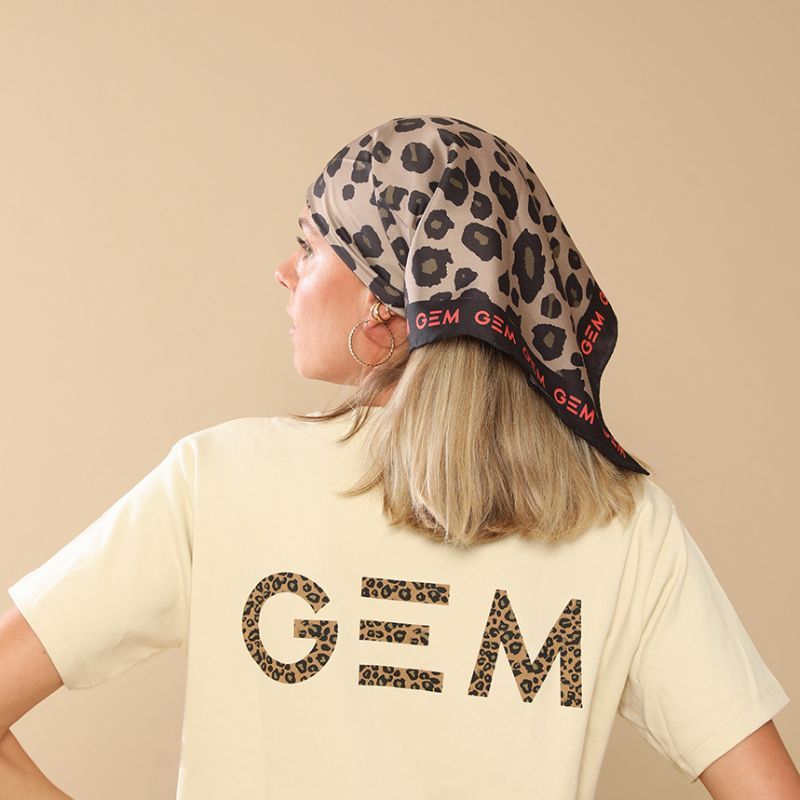 Foulard équitation Leopard GEM