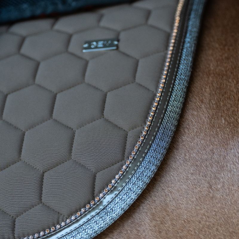 Tapis de selle cheval Atlas Obstacle GEM brownie