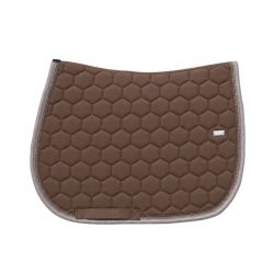 Tapis de selle cheval Atlas Obstacle GEM brownie
